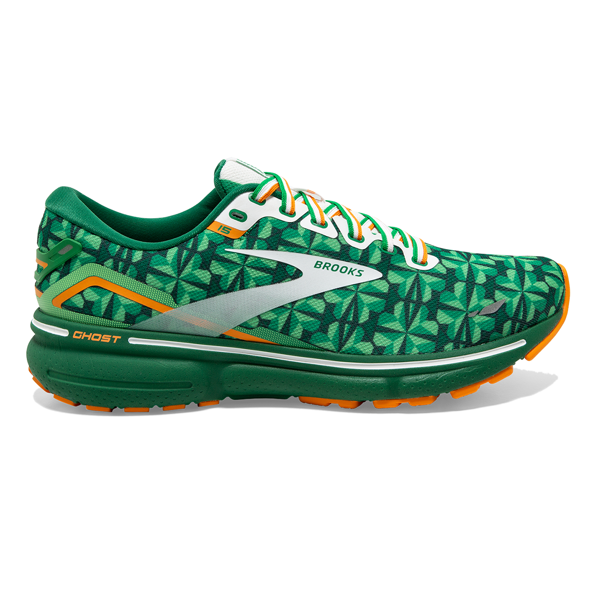 Brooks Ghost 15 Run Lucky, , large image number null